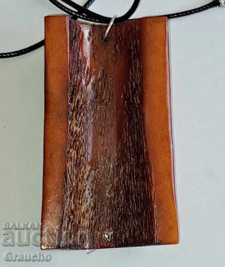 Amulet pendant made of bone for protection, compassion, and blessing - 5