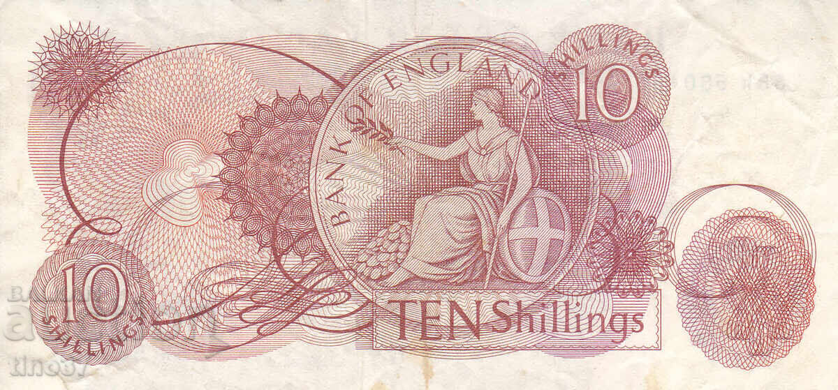 Δημοπρασία tino37 - ΗΝΩΜΕΝΟ ΒΑΣΙΛΕΙΟ - ΑΓΓΛΙΑ - 10 ΣΕΛΙΝΙΑ - 1966/70 - VF