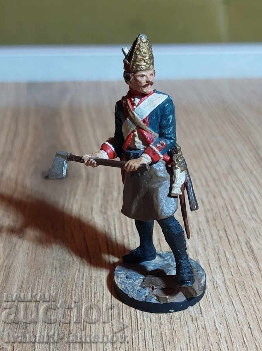 A lead figurine for collectors