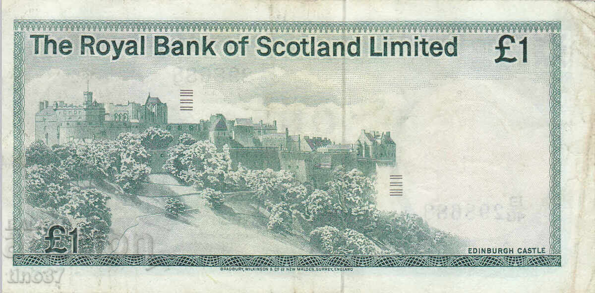 Licitație tino37 - MAREA BRITANIE - SCOȚIA - 1 LIRĂ - 1978 - VF