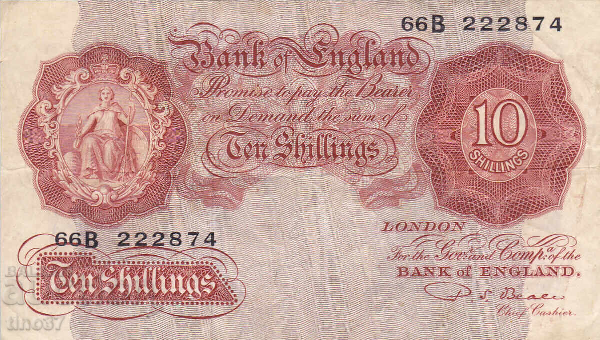 tino37- ΗΝΩΜΕΝΟ ΒΑΣΙΛΕΙΟ - ΑΓΓΛΙΑ - 10 ΣΕΛΙΝΙΑ - 1949 - F+ με τιμή 19.90 BGN | € 10.17 tino37- ΗΝΩΜΕΝΟ ΒΑΣΙΛΕΙΟ - ΑΓΓΛΙΑ - 10 ΣΕΛΙΝΙΑ - 1949 - F+ με τιμή 19.90 BGN | € 10.17