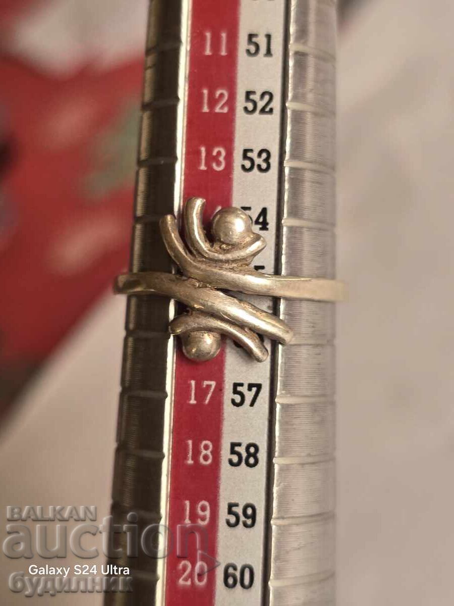 Auction  Silver ring. 17.7mm. I'm launching over 100 Auctions. Check them out