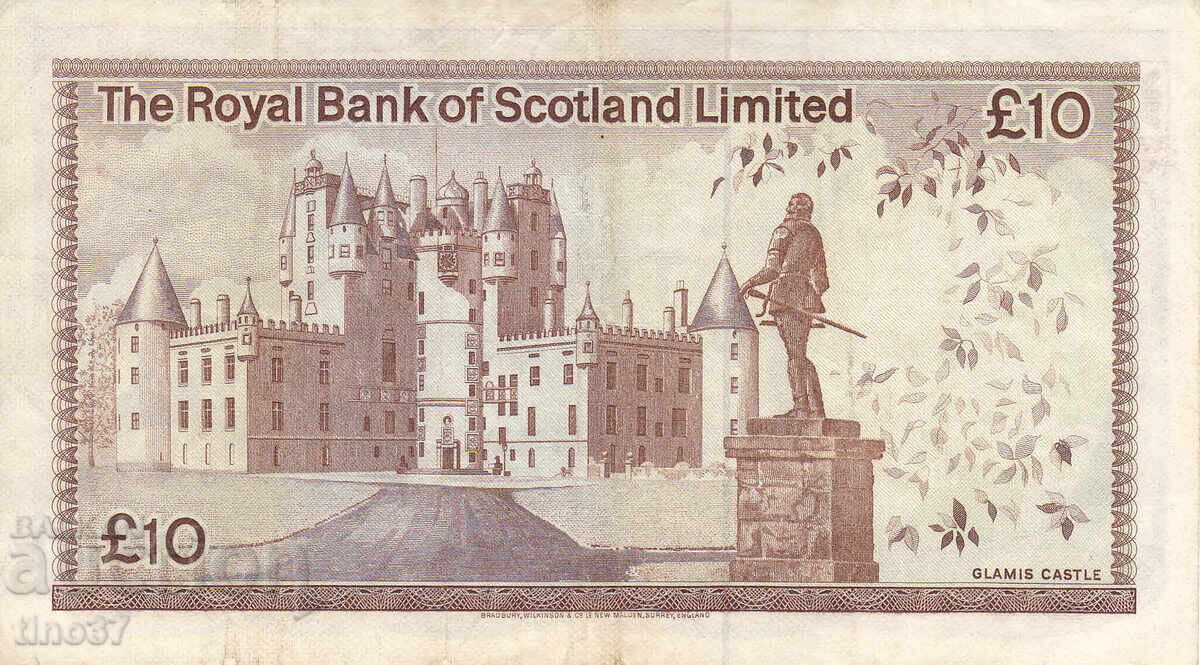 Δημοπρασία tino37- ΗΝΩΜΕΝΟ ΒΑΣΙΛΕΙΟ - ΣΚΩΤΙΑ - 10 ΛΙΡΕΣ - 1981 - VF