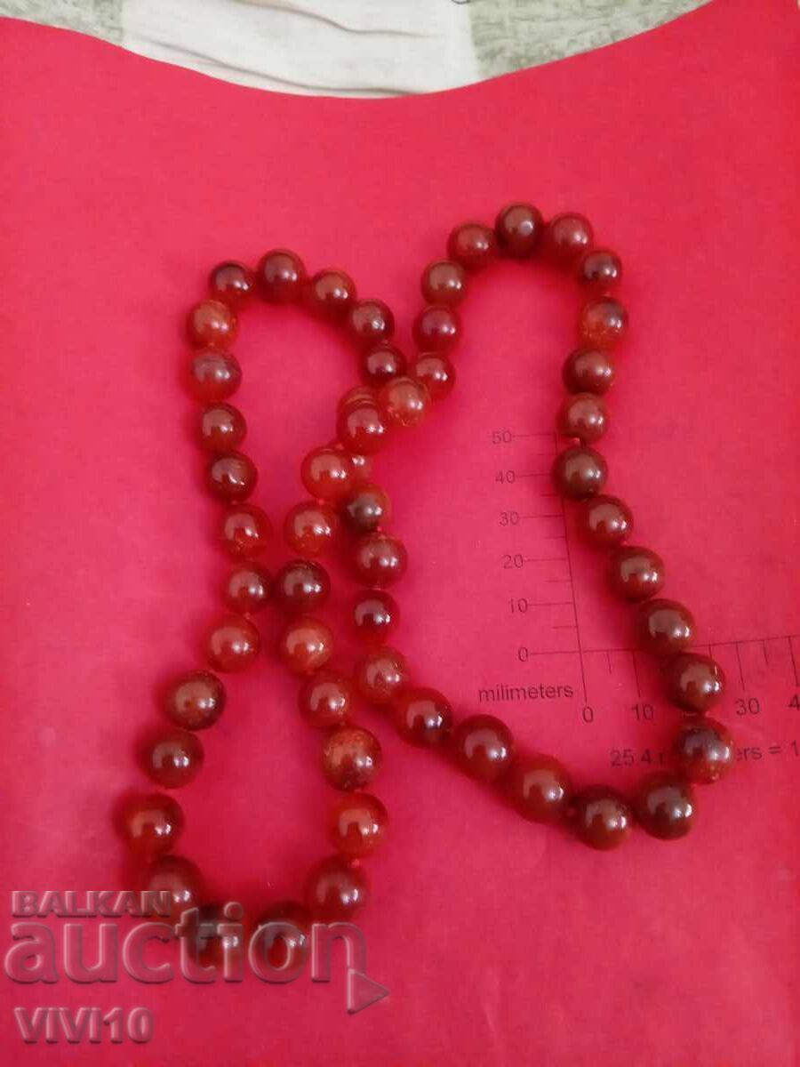 Αρχαίο κολιέ από καρνεόλιο με τιμή 160.00 BGN | € 81.81