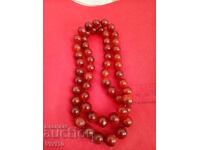 Antique carnelian necklace