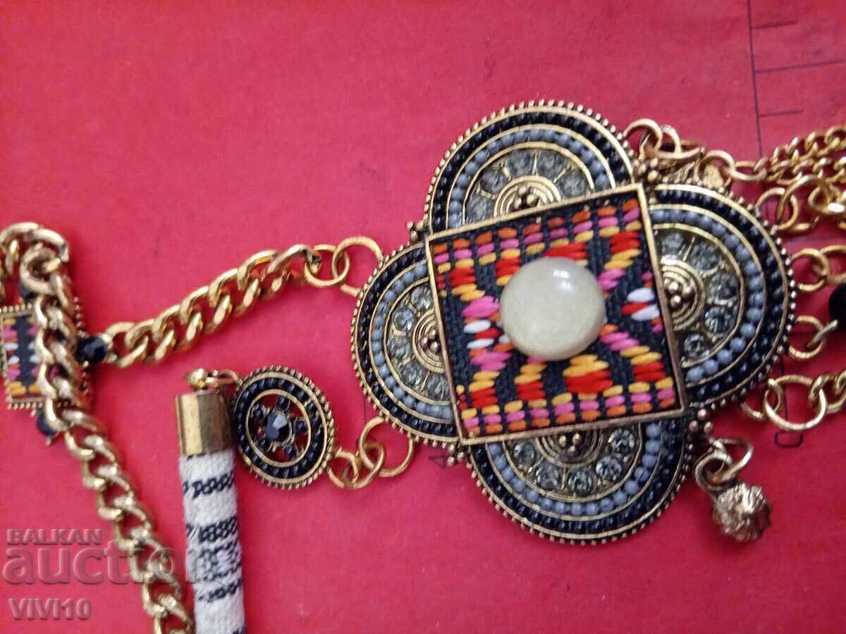 Antique embroidered necklace with price € 15.00 | 29.34 BGN