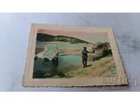 Fotografie Ofițer lângă mare