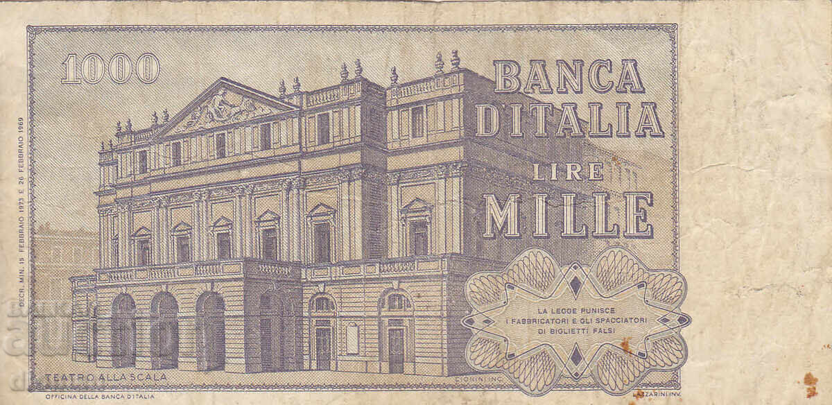 dioman - ITALY - 1000 LIRE with price 1.90 BGN | € 0.97