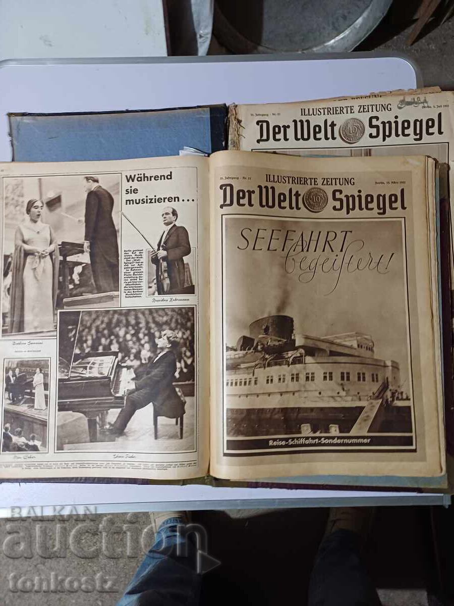 Delivery of Cancellations DER WELT SPIEGEL