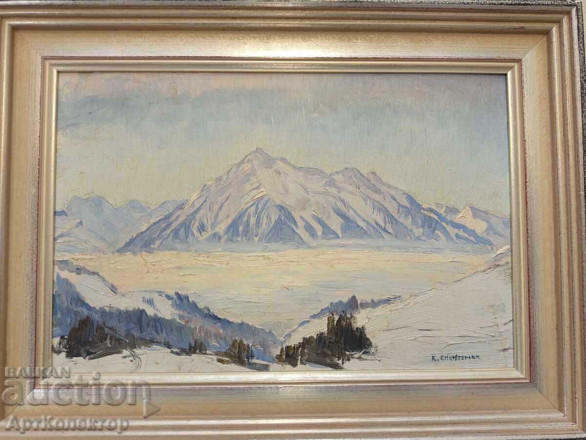 Όμορφη ελαιογραφία με τιμή 150.00 BGN | € 76.69