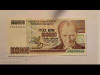 Turcia 100000 lire 1970