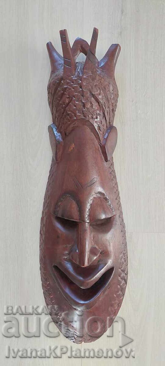 Wood Carving Solid Africa for Connoisseurs 60cm