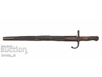 Cuțit baionetă pentru pușcă Mauser turcească cu teacă de piele