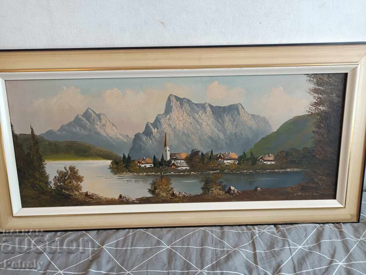 Large oil painting with price 200.00 BGN | € 102.26