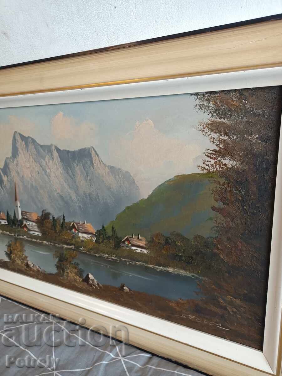 Livrarea Pictură mare în ulei