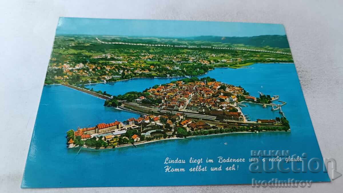 Cartolină poștală Lindau