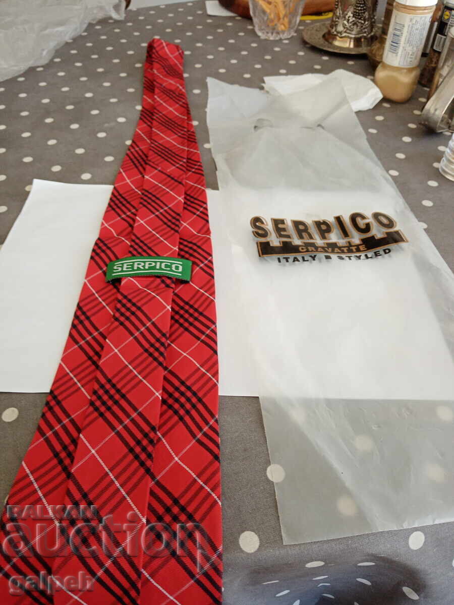 Auction  NEW TIE - SERPIKO - CRAVATTE - 1 pc