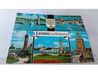 Postcard Lindau um Bodensee Collage