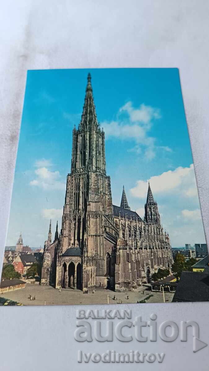 Пощенска картичка Ulm Munster 161 m