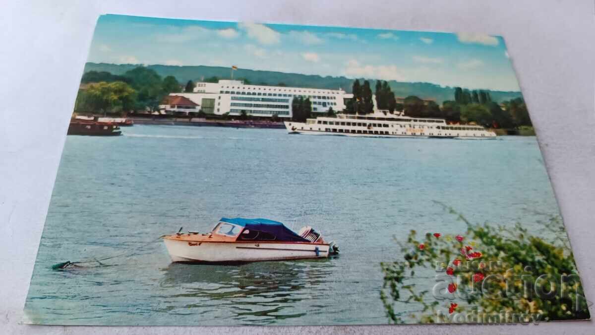 Пощенска картичка Bonn Bundesshaus am Rhein Пощенска картичка Bonn Bundesshaus am Rhein