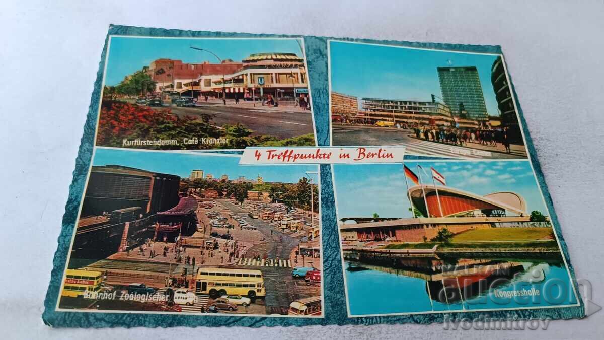 Cartolină poștală Berlin Colaj