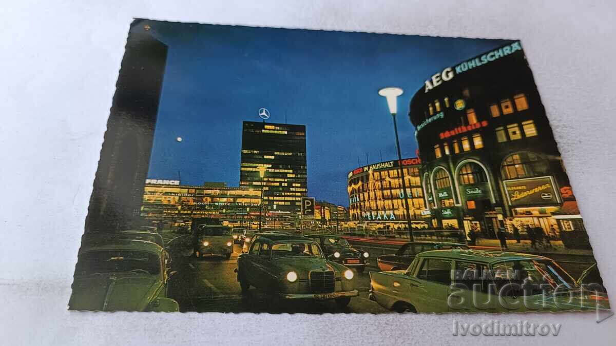 Postcard Berlin Kurfurstendamm with Europa-Center