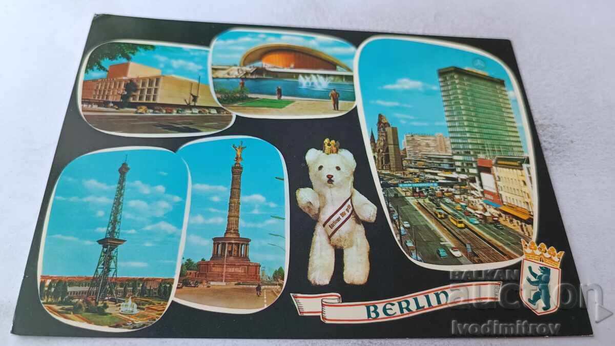 Postcard Berlin Collage Postcard Berlin Collage