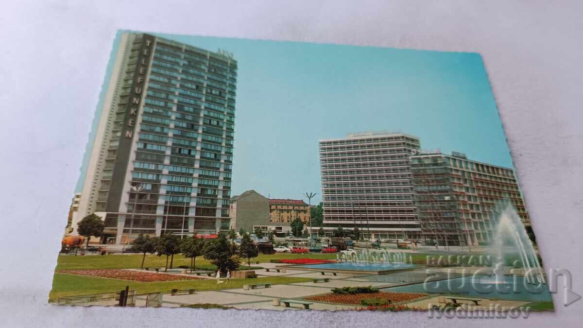 Postcard Berlin Ernst-Reuter-Platz