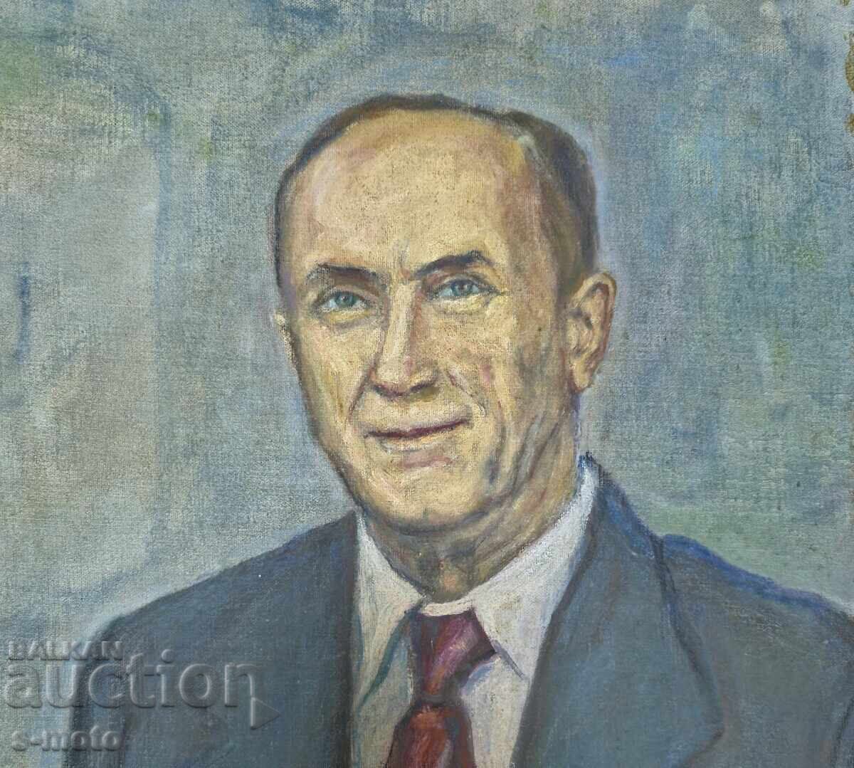 Livrarea Tablou Stanka Vasileva, ulei pe pânză, Portret