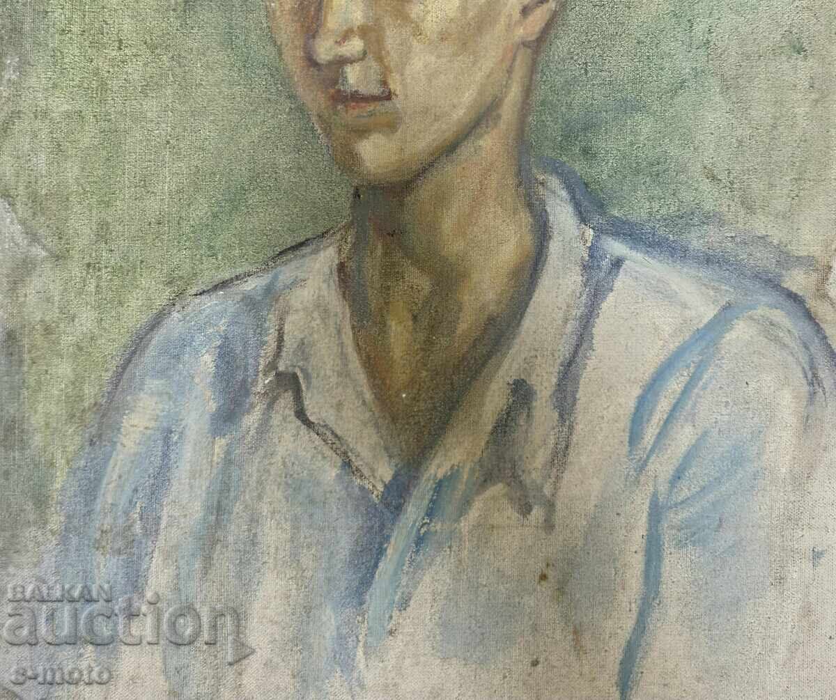 Livrarea Tablou Stanka Vasileva, ulei pe pânză, Portret