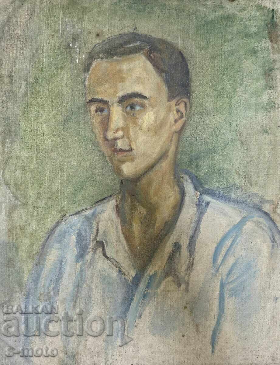 Tablou Stanka Vasileva, ulei pe pânză, Portret