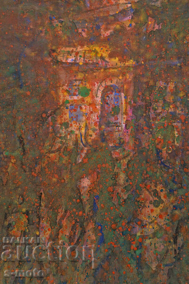 Стоян Домусчиев / 1935 - 2021 / Акварел, пейзаж - 5