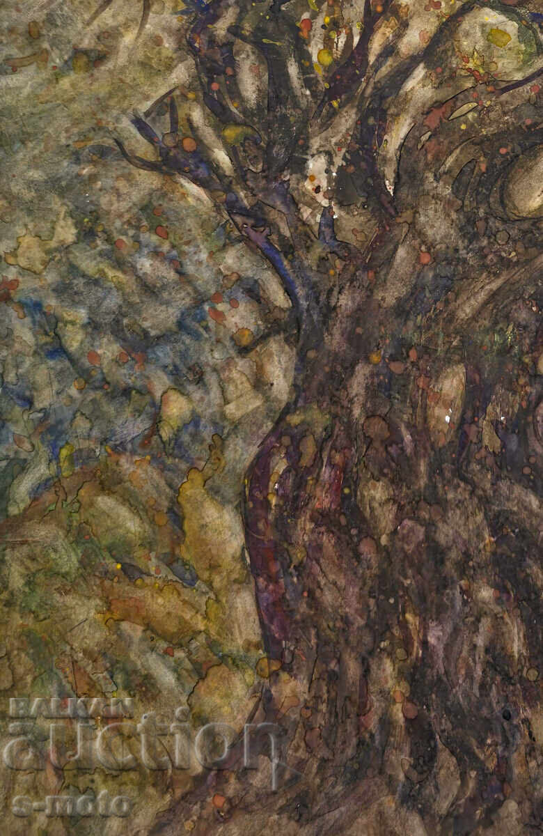 Stoian Domuschiev / 1935 - 2021 / Acuarelă, peisaj - 5