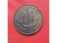 Великобритания-1/2 пени 1944