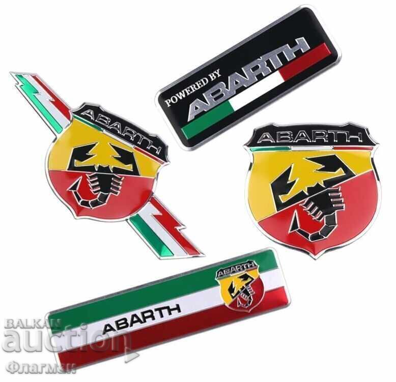 Нови емблеми на "ABARTH" Нови емблеми на "ABARTH"