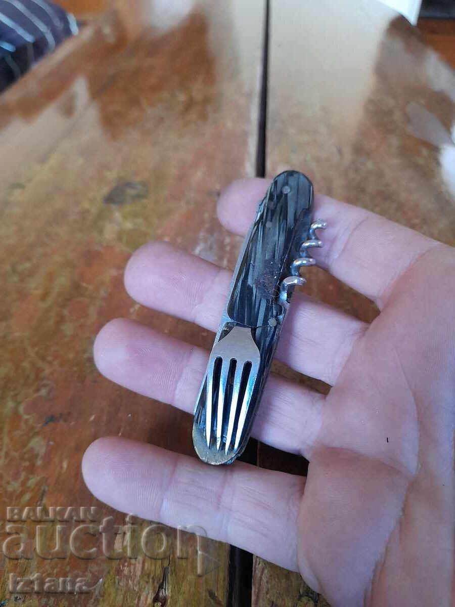 Παλιό μαχαίρι τσέπης, λεπίδα, λεπίδα με τιμή 27.00 BGN | € 13.80