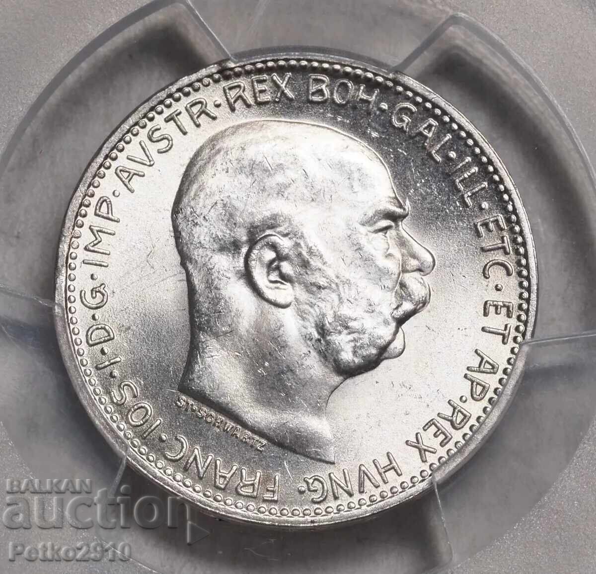 Coin One Crown 1915 MS65