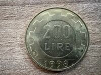 Ιταλία - 200 λιρών (1998)