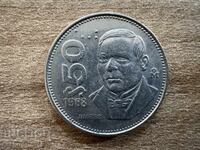 Mexic - 50 pesos (1988) - Cupru-Nichel /nemagnetic/