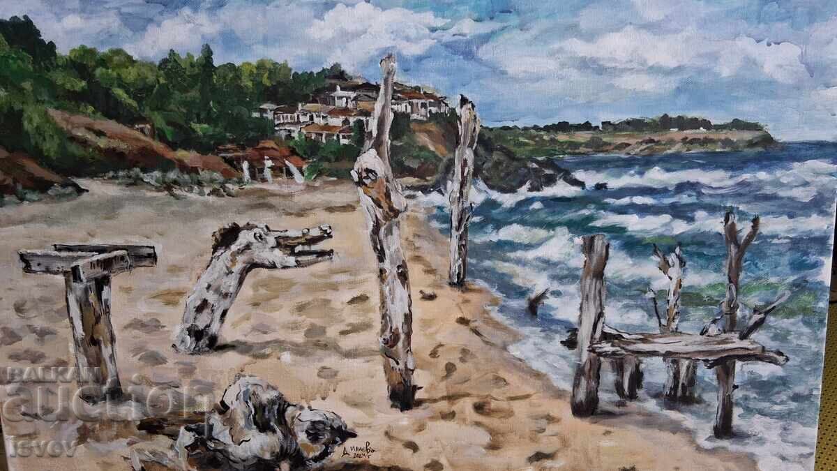 Peisaj marin cu preț 245.00 BGN | € 125.27