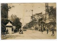 Σόφια, λεωφόρος Μαρία Λουίζα, τραμ, χαλε, σπάνια καρτ ποστάλ (ή καρτ-ποστάλ)