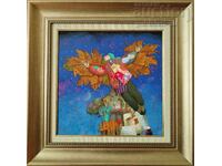 Painting, "Flight", artist Angel Gerdzhikov, 2023