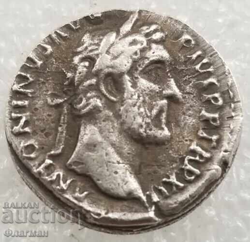 Denarius of Antoninus Pius, 138 - 161 AD. REPLICA