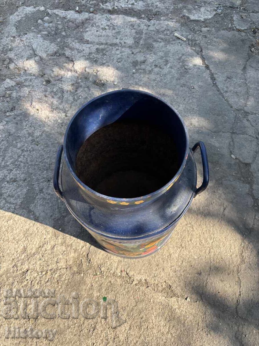 Delivery of Hand-painted milk jug