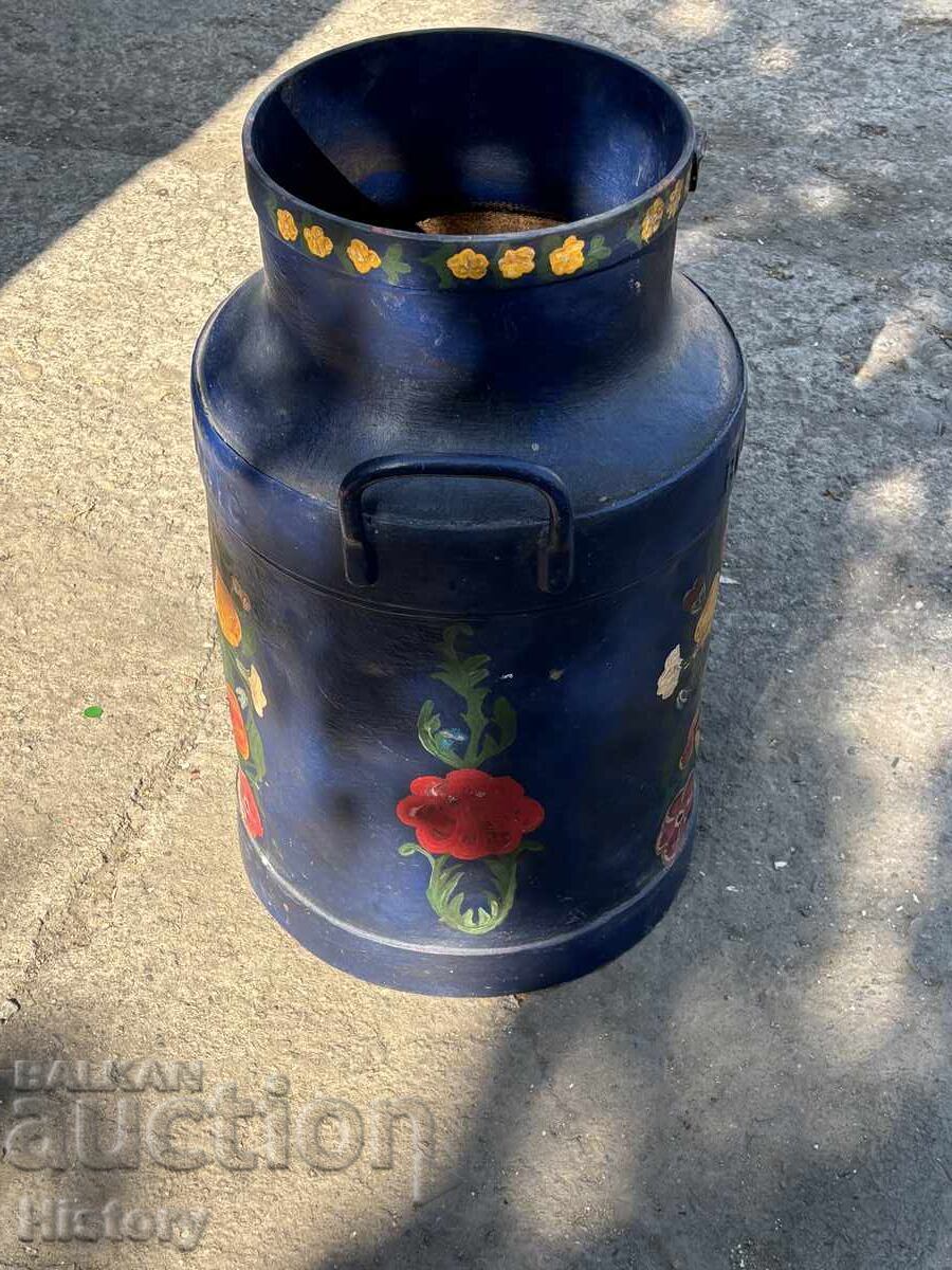Hand-painted milk jug - 5