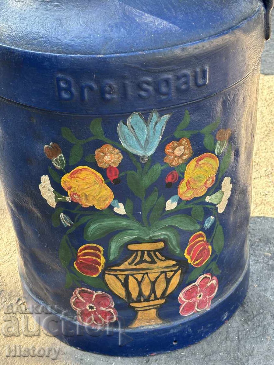 Hand-painted milk jug - 6