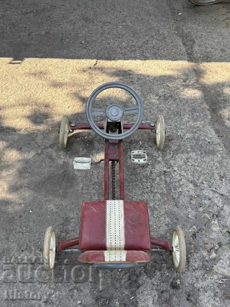 Delivery of Children's pedal car