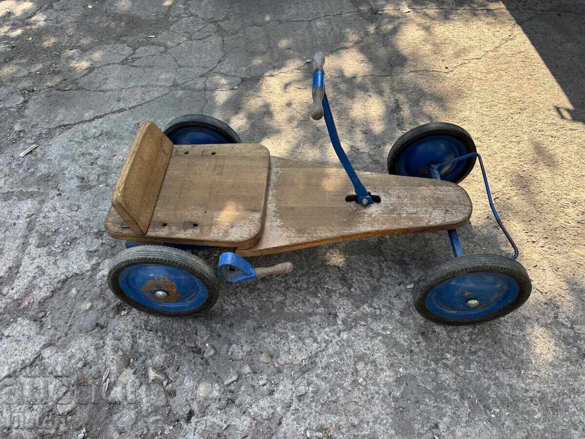 Antique Dutch Baby Carriage - 5