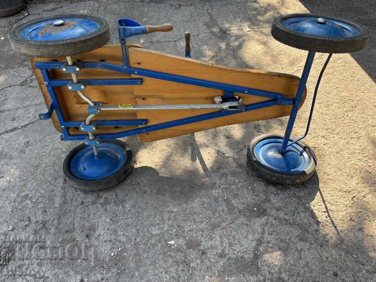 Antique Dutch Baby Carriage - 7