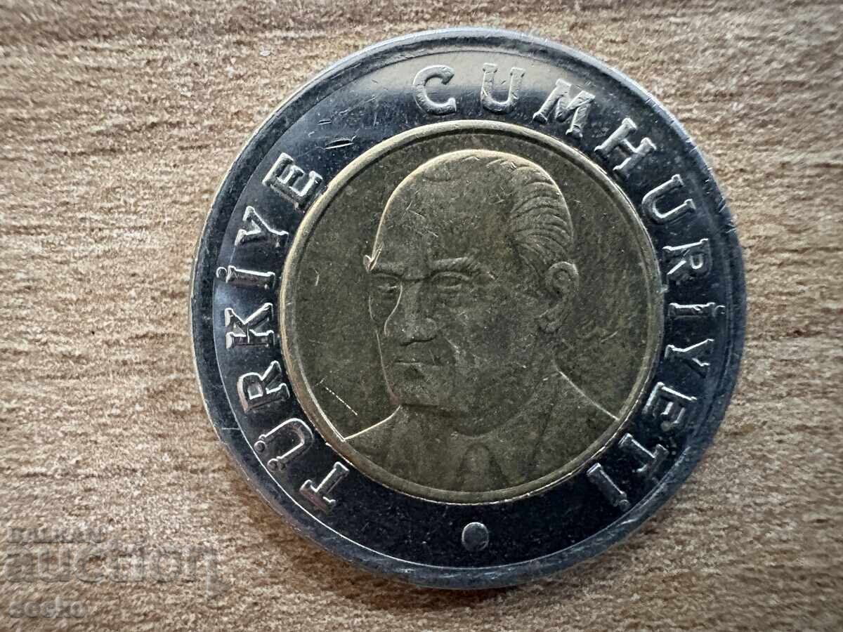 Турция - 1 лира (2005) с цена 0.25 лв. | € 0.13 Турция - 1 лира (2005) с цена 0.25 лв. | € 0.13